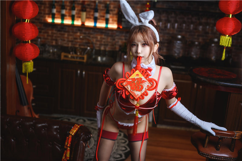 樱花树下仙女降临，品九言胡桃cosplay - 蓝宅社-蓝宅社